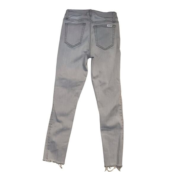 JOE’S Washed Out Gray High Rise Skinny Jeans Size 25 High Waisted Stretch Grey - Picture 5 of 8